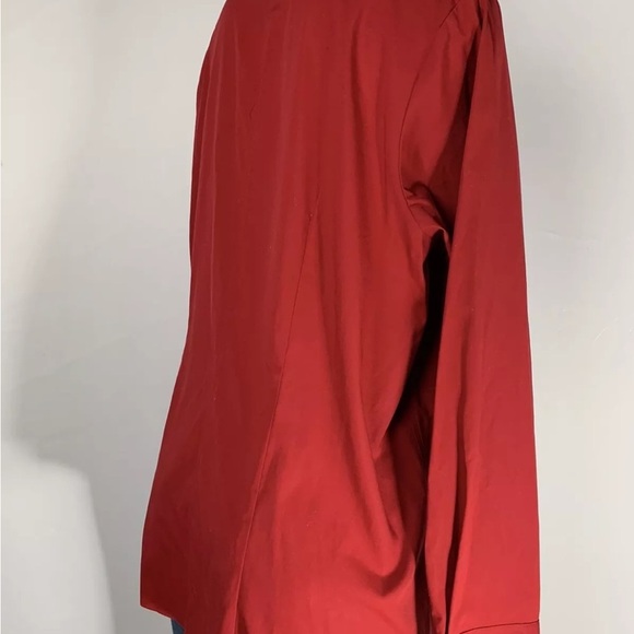 TALBOTS WOMAN’S TOP BLOUSE NEW $79.LONG SLEEVES COTTON WRINKLE RESISTANT SZ 16 - Picture 9 of 14